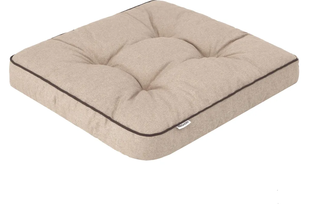 Coussin de chaise de jardin résistant aux UV Klara 49x47 cm matelassé