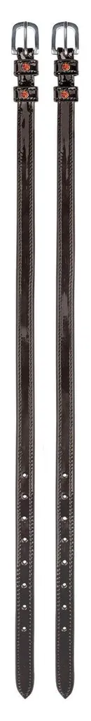 Waldhausen Lanières pour Éperons Stone Marron Bronze - Cuir de Qualité