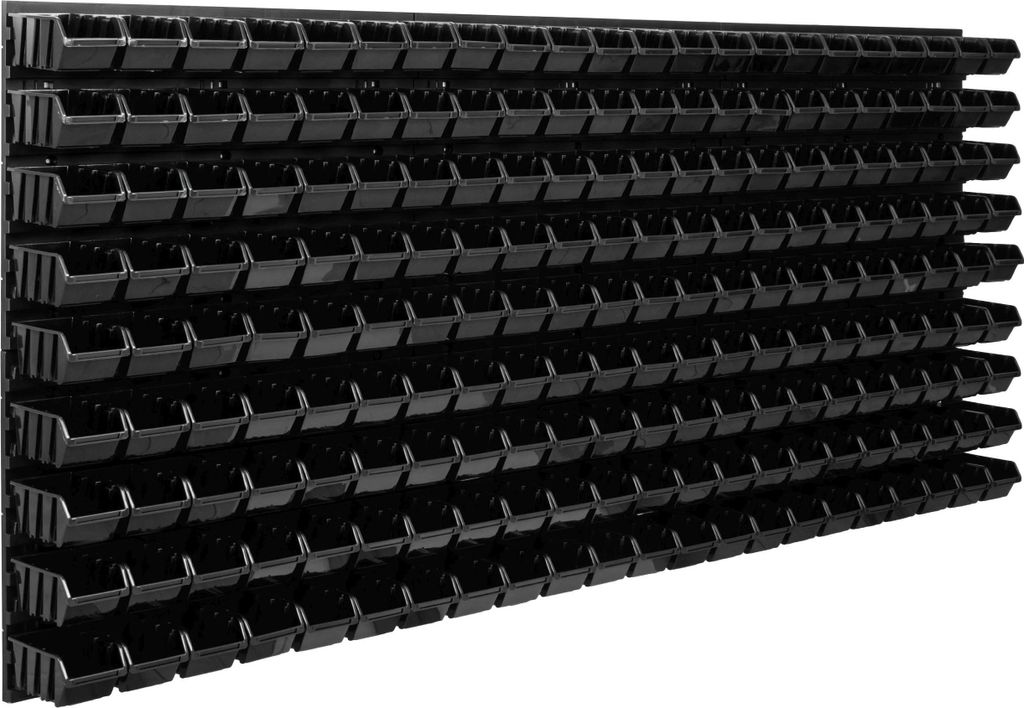 Lagersystem Werkstattregal | 172 x 78 cm | 198 stck. Box | Produktbild 