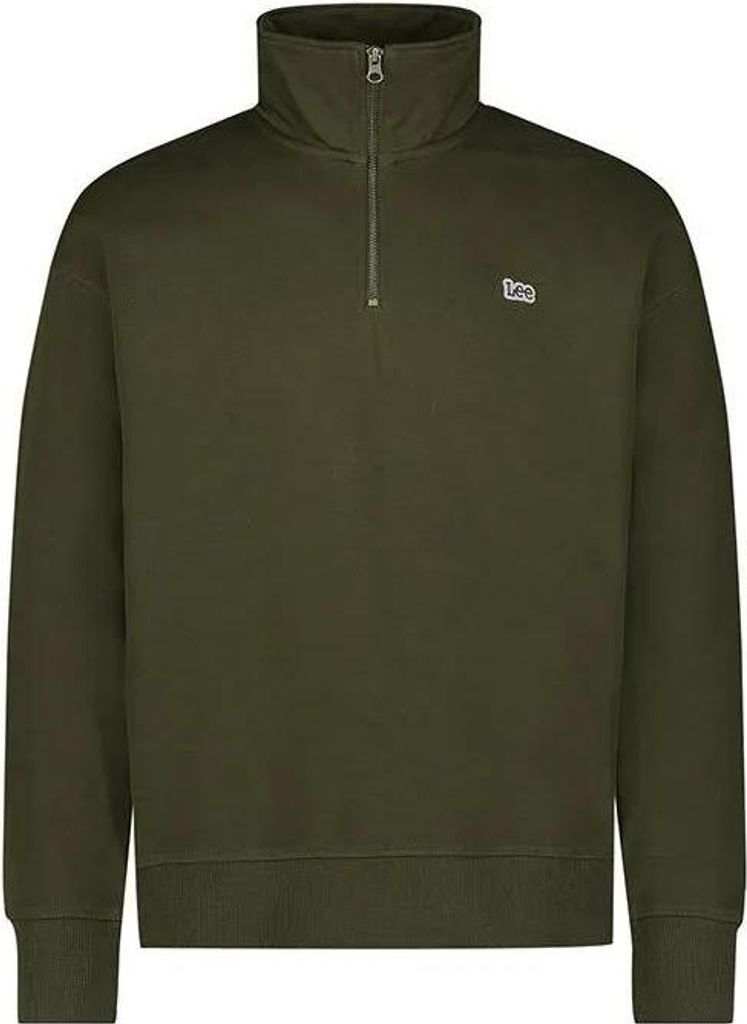 Lee 112355752 Halbreißverschluss-sweatshirt Grün M Herren Grün M