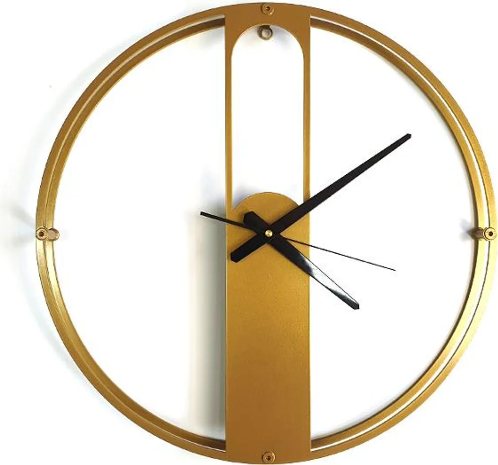 EVRA Loftuhr Horloge Silencieuse en Or Jaune Decorizzly® Finition Luxe