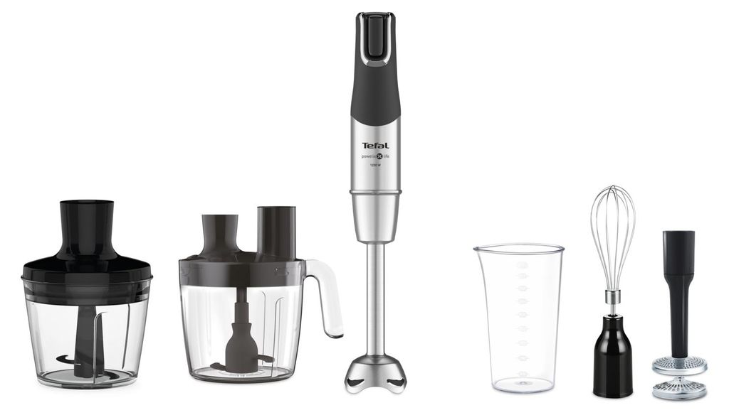 Tefal HB95LD, Mikser ręczny, 0,8 l, 1200 W, Stal Zdjęcie produktu 