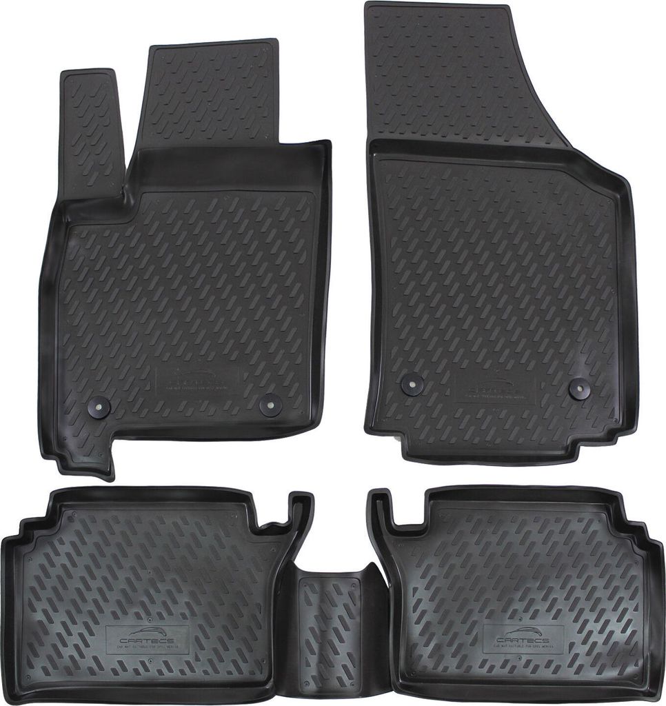 3D Tapis De Sol en Caoutchouc Exclusive Pour Opel Meriva Image du produit 