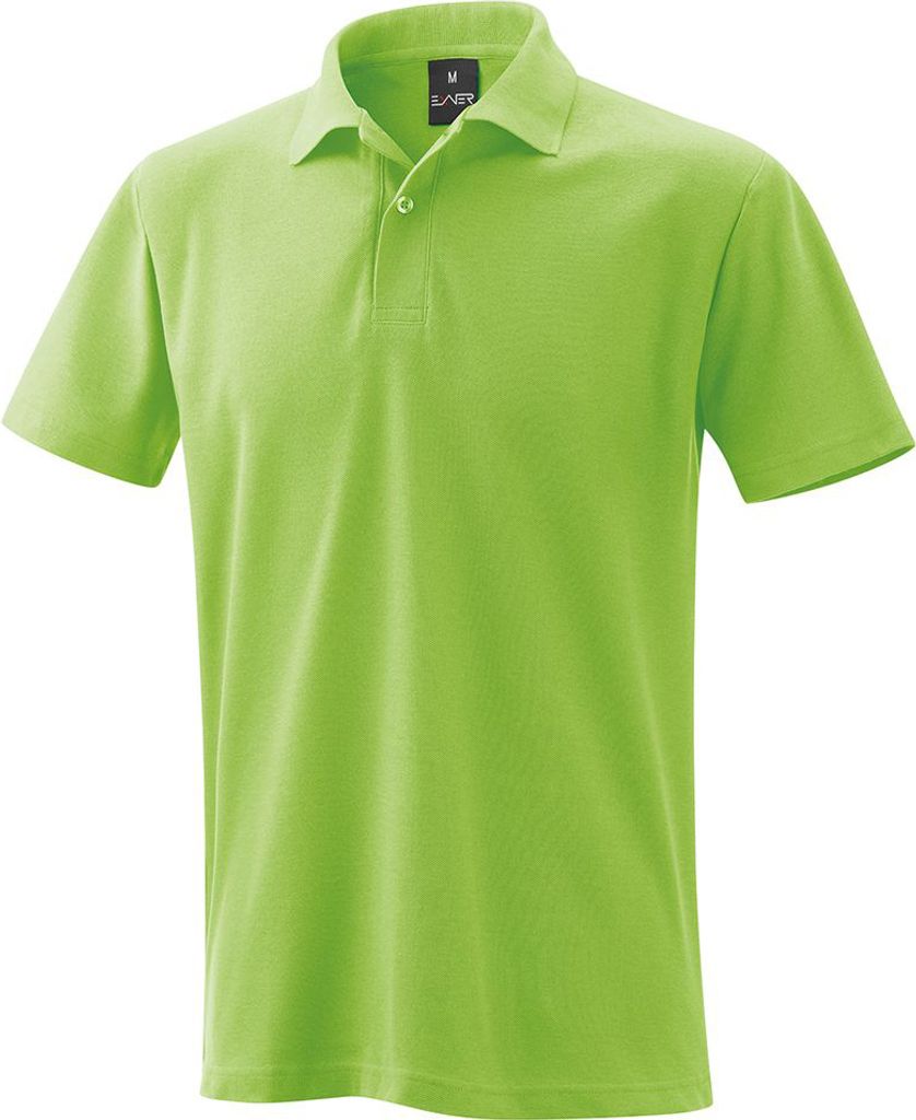 Herren Poloshirt Fb. lemongreen Gr. M : 65% Baumwolle 35% Produktbild 