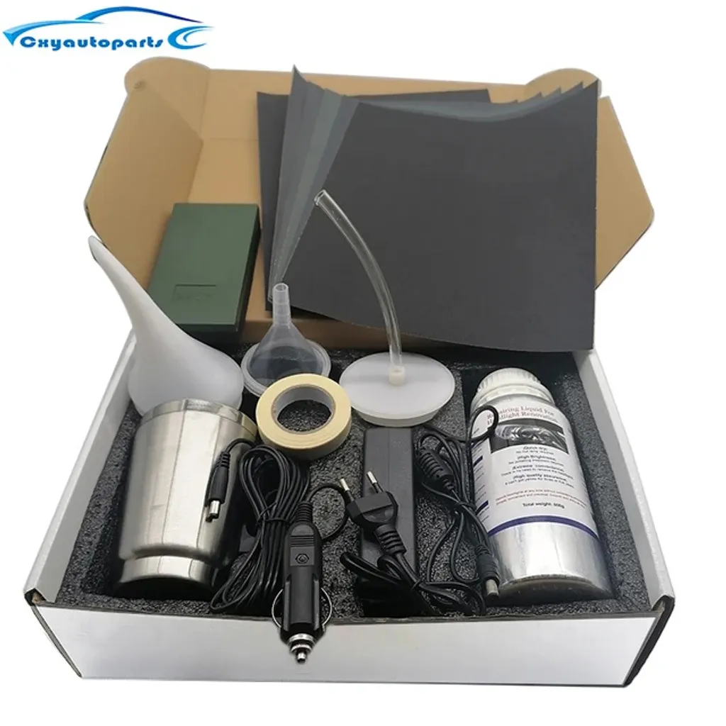 Solution Phares Ternes : Kit Polymère Liquide 800ml - Répare et Protège - 2