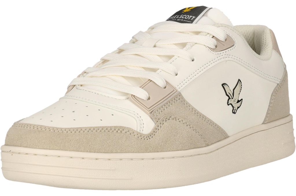 Lyle & Scott Sneaker Callum mit geformter, hochelastischer Innensohle 158LS White Beige 42