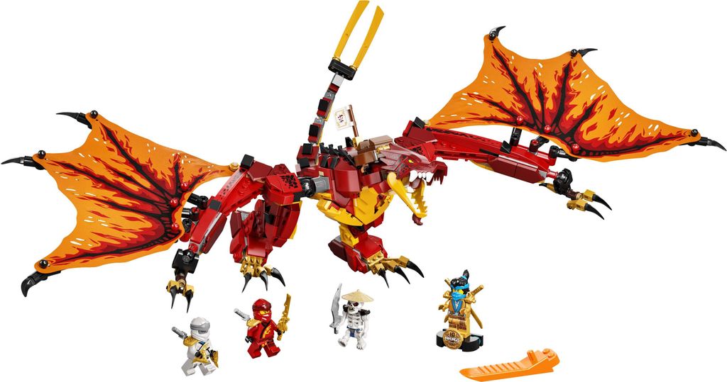 Attacco del Drago di Fuoco - LEGO 71753 Immagine del prodotto 
