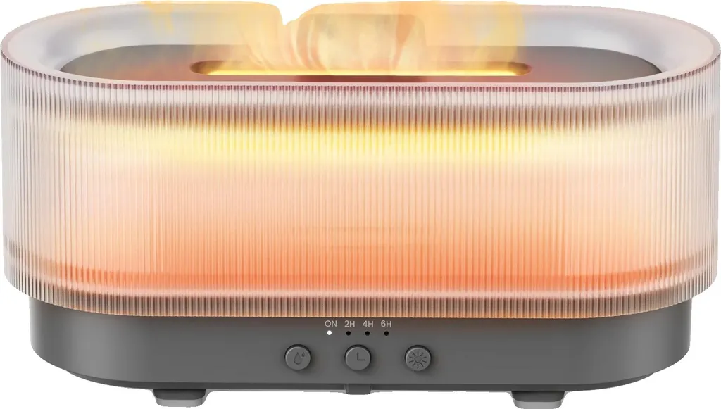 Humidificateur d'air contre l'air sec avec arrêt automatique gris
