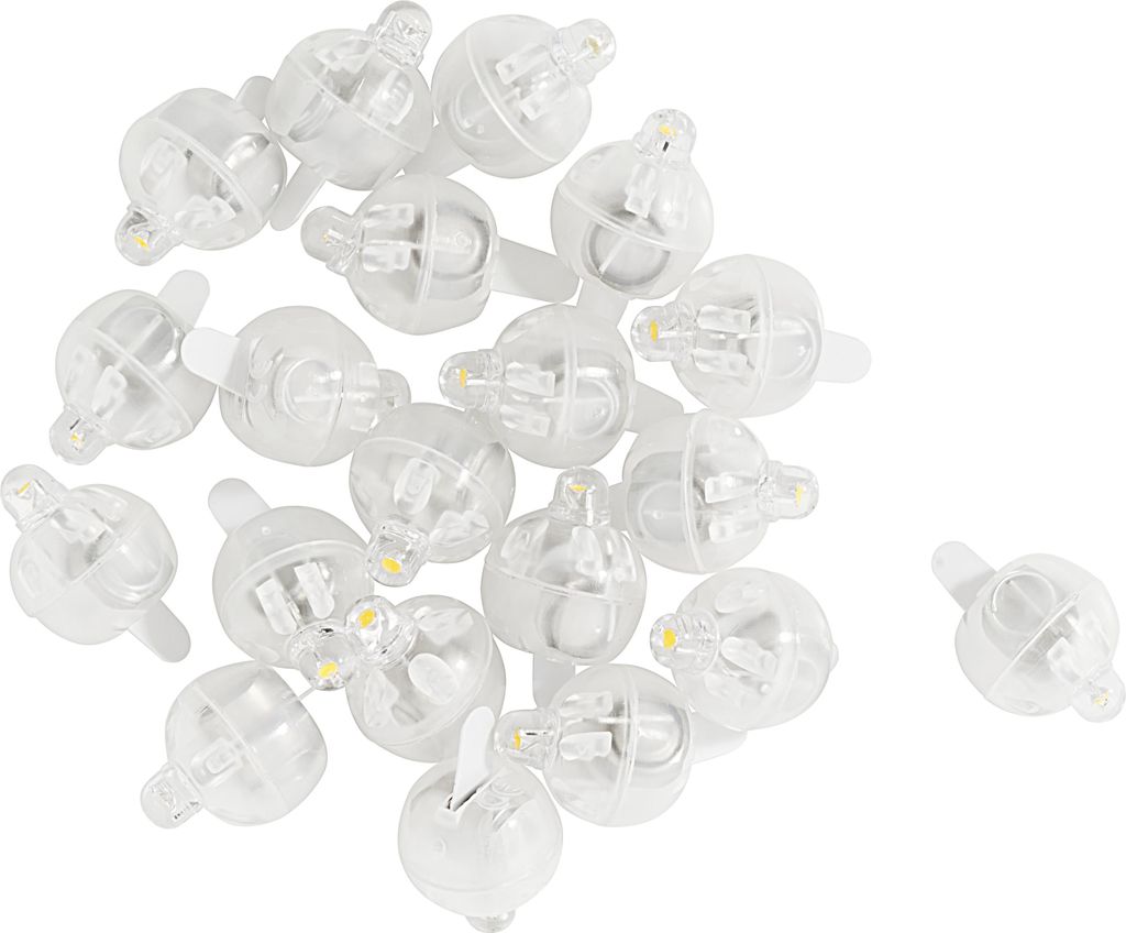 VBS Mini-LED Leuchtkugeln 20er Set 1.5 cm Lichterkette Produktbild 