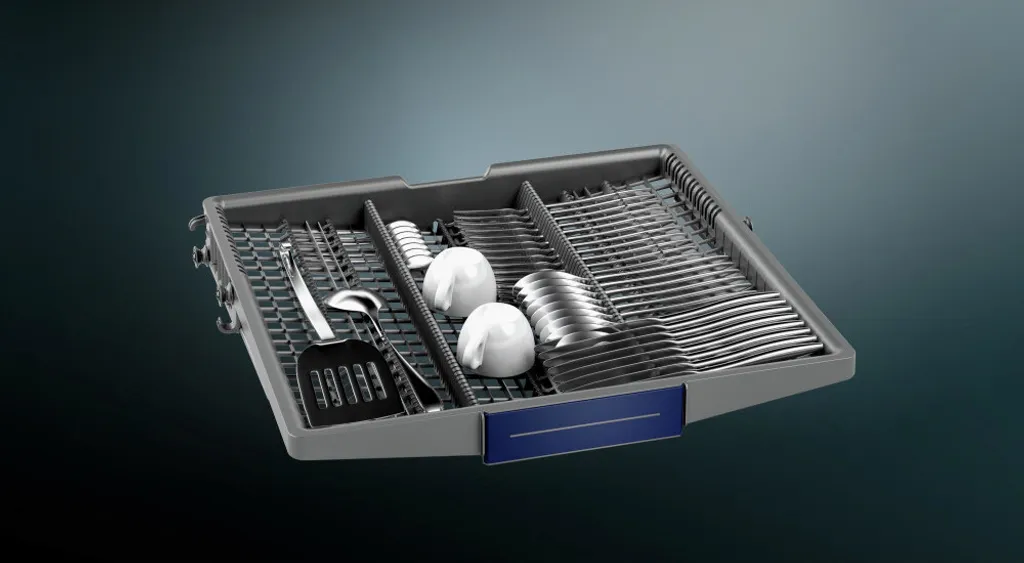 Tiroir à couverts pour lave-vaisselle Siemens SZ73603 : gain de place