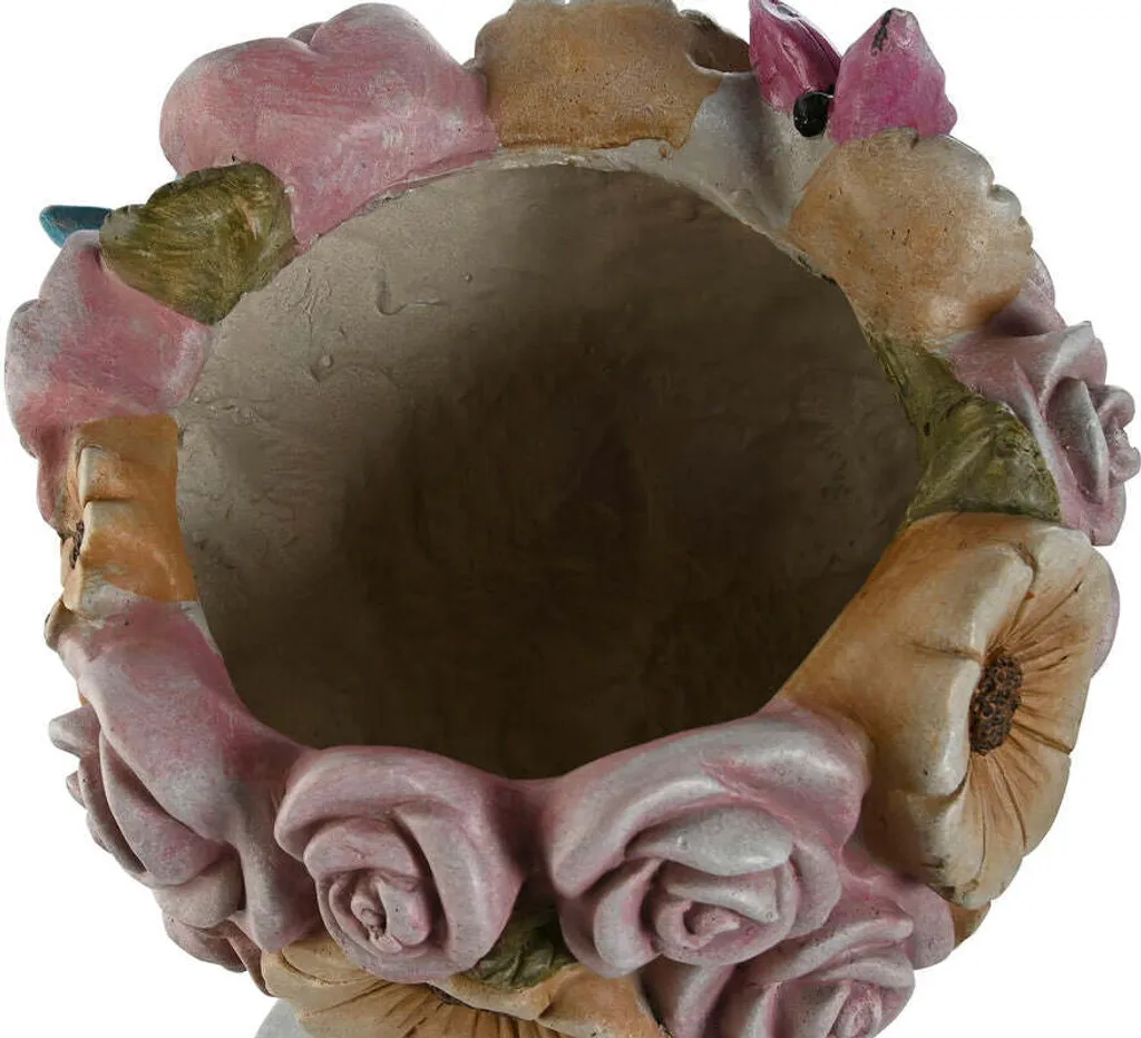 Jardinière Chica robuste en fibre de magnésium gris anthracite 53 cm - 3