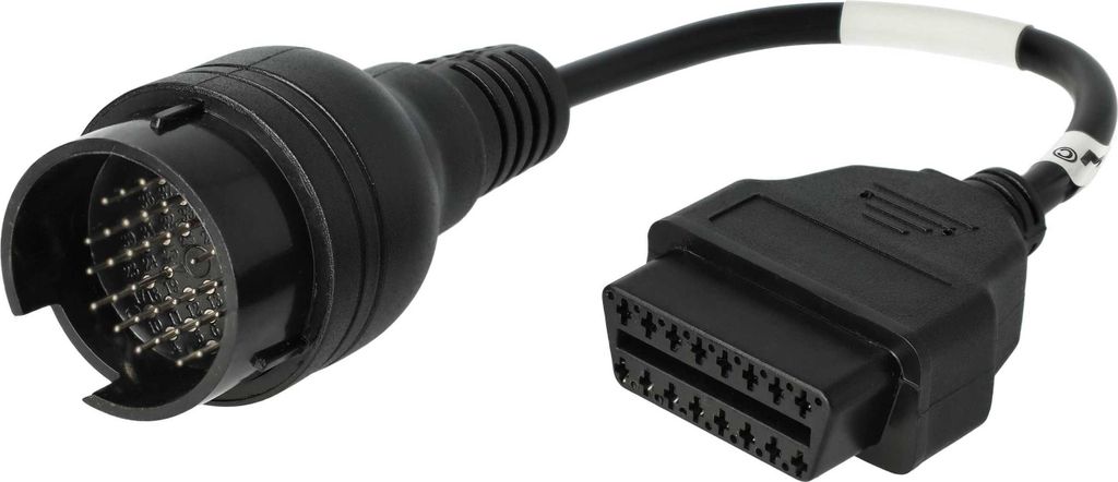 vhbw OBD Adapter 38Pin-OBD1 auf OBD2 kompatibel mit Iveco Produktbild 