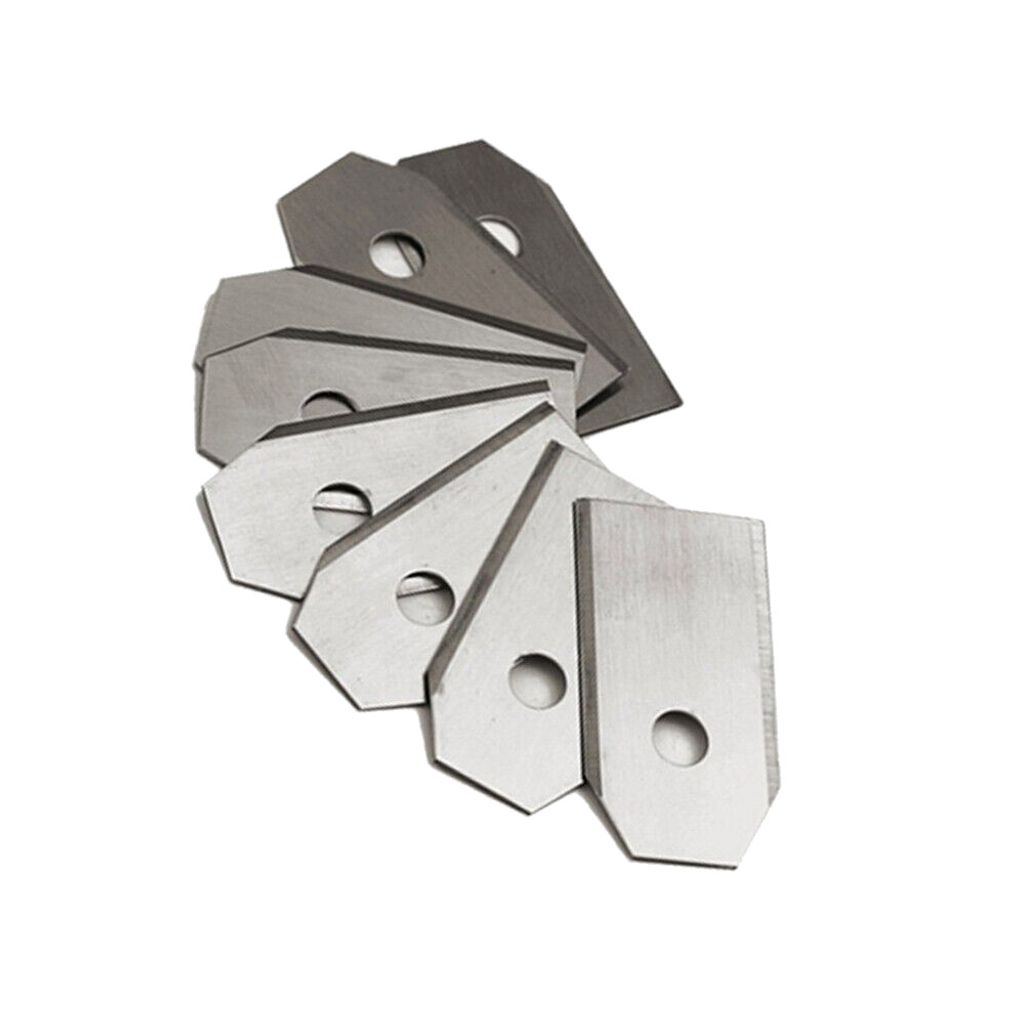 12x Titan-Ersatzmesser Für Mähroboter (Husqvarna, Gardena) – 43mm, 0,75mm, Inkl. Schrauben