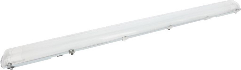 Kerbl Feuchtraum-Wannenleuchte, 150 cm, 2-flammig, inkl. 2x LED-Röhren, 345672