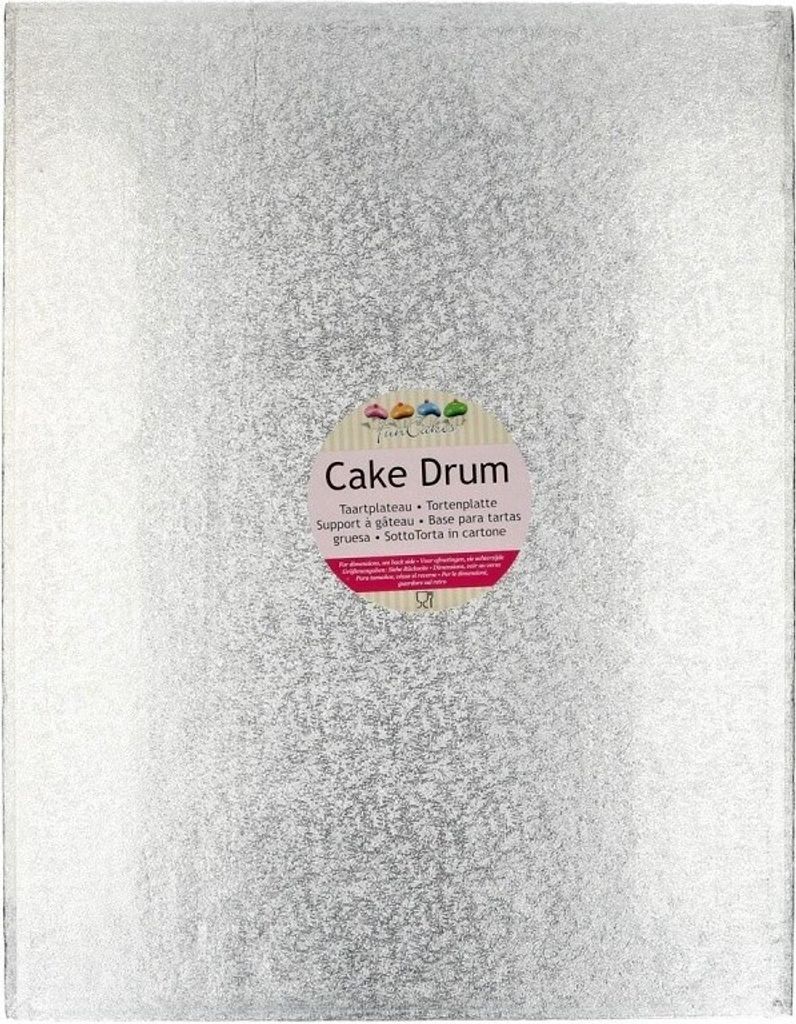 FunCakes Tortenplatten Drum länglich 45,5 x 35,5 cm / 1cm  Produktbild 2