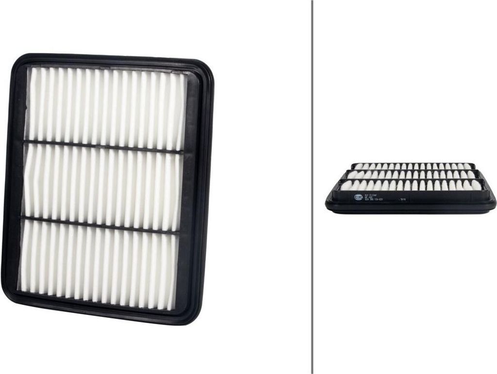 Luftfilter-Einsatz 224 x 193 mm HELLA passend für u.a. CHEVROLET SPARK
