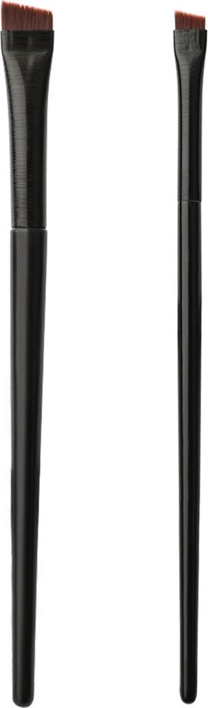 2 Stücke Augenbrauenpinsel weichen Borsten Schönheit Holzgriff Frauen Eyeliner Pinsel Augen Make-Up-Tool täglichen Gebrauch