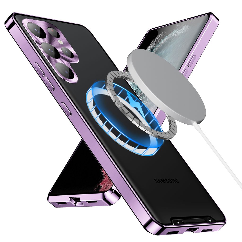 Metall Hülle für Samsung Galaxy S25 Ultra mit eingebaut Produktbild 