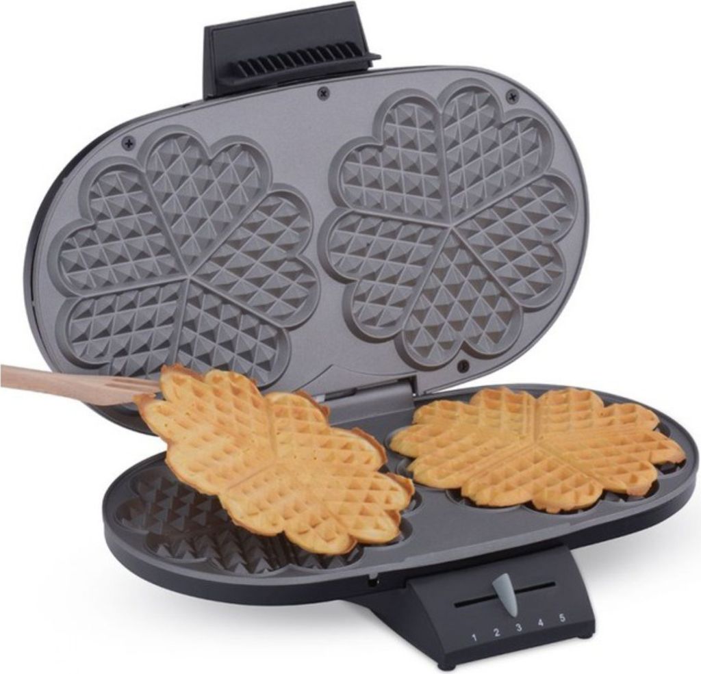 Cloer 1320 Waffeleisen, Kunststoffgehäuse, 1200 Watt, Produktbild 