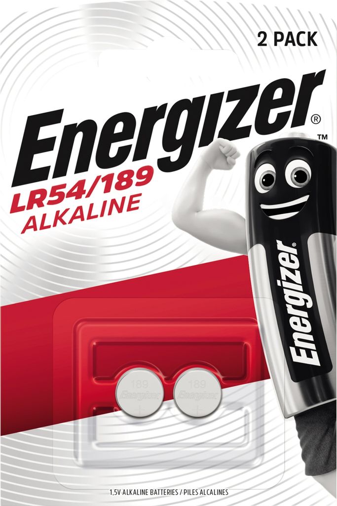Energizer LR54/189 confezione da 2 blister / pila a bottone Immagine del prodotto 