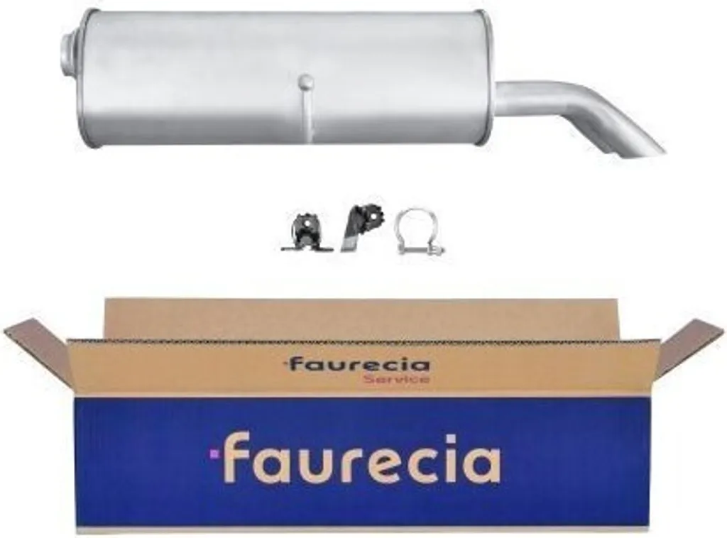 Silencieux HELLA 8LD 366 032-921 : Acier OE pour Citroën C4/308