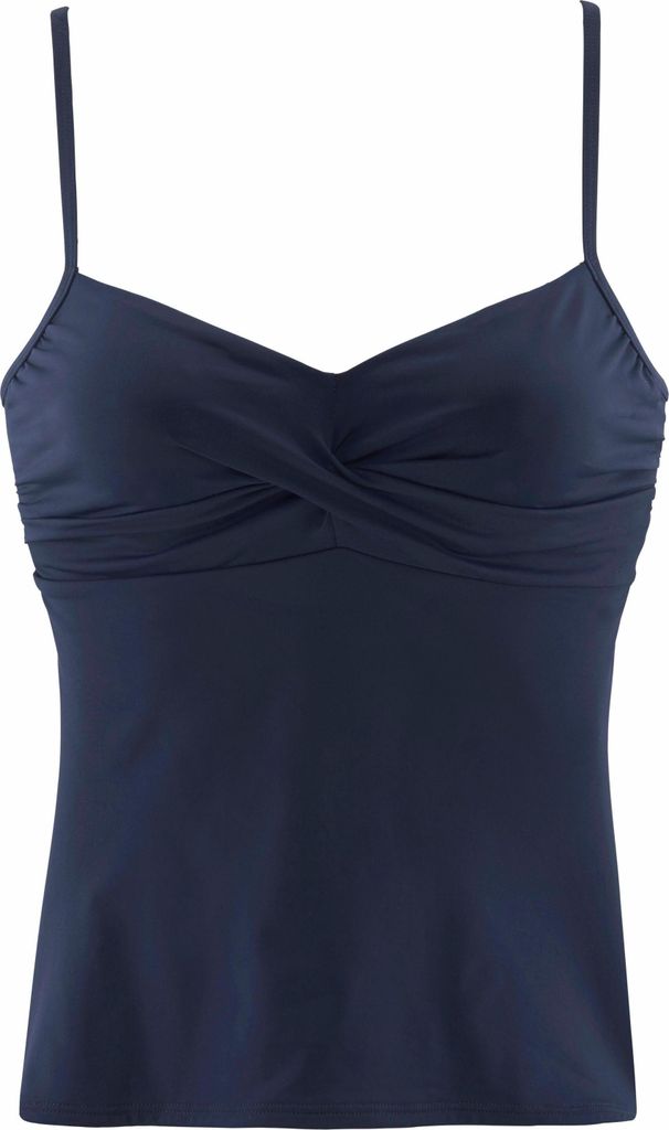 s.Oliver Bügel-Tankini-Top marine Größe 46 Cup D