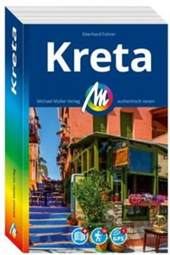 Livre de voyage Crète complet avec cartes et itinéraires Michael Müller
