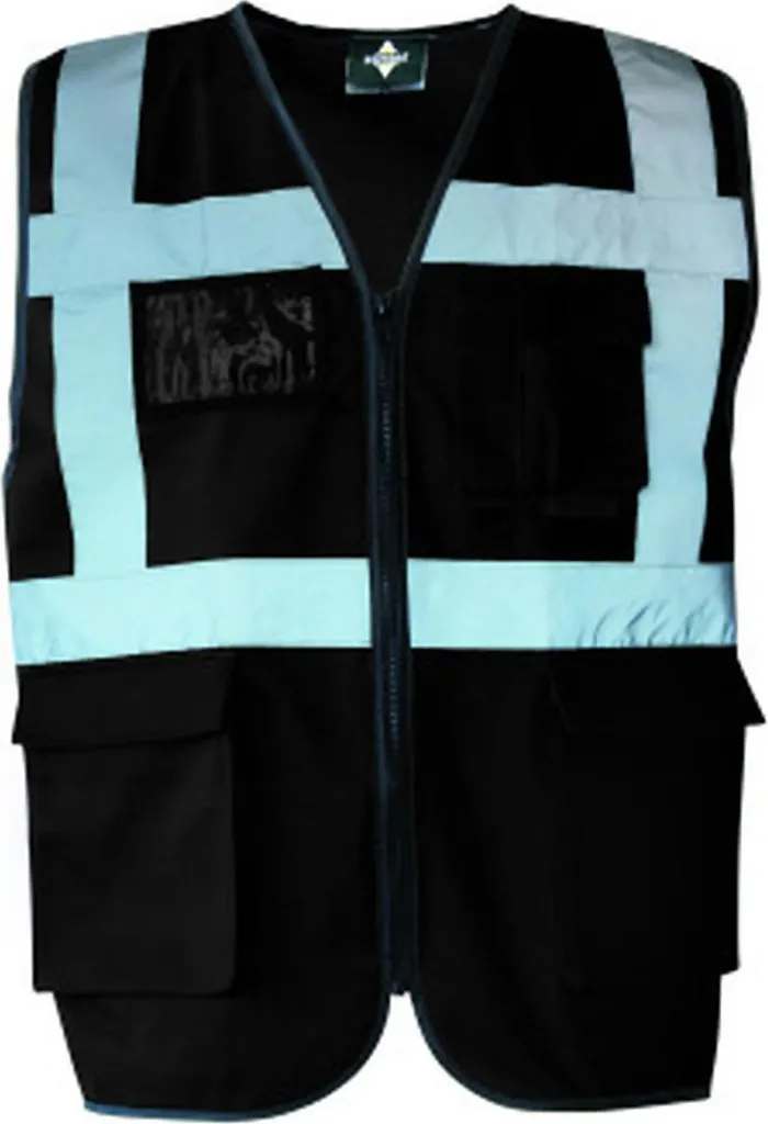 Korntex KXMF Nero XXL: Gilet Executive Multifunzione Alta Qualità