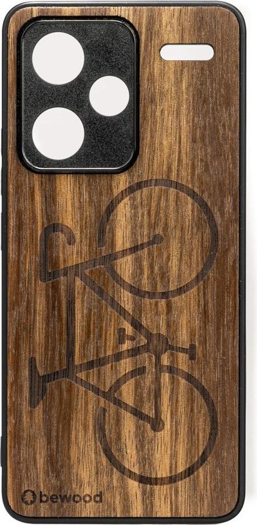 Bewood Holzhülle für Xiaomi Redmi Note 13 Pro Plus 5G LIMBA BIKE