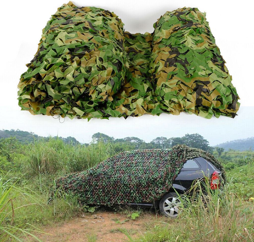 Filet de camouflage 8m x8 Camouflage Net Forest Landscapes Image du produit 