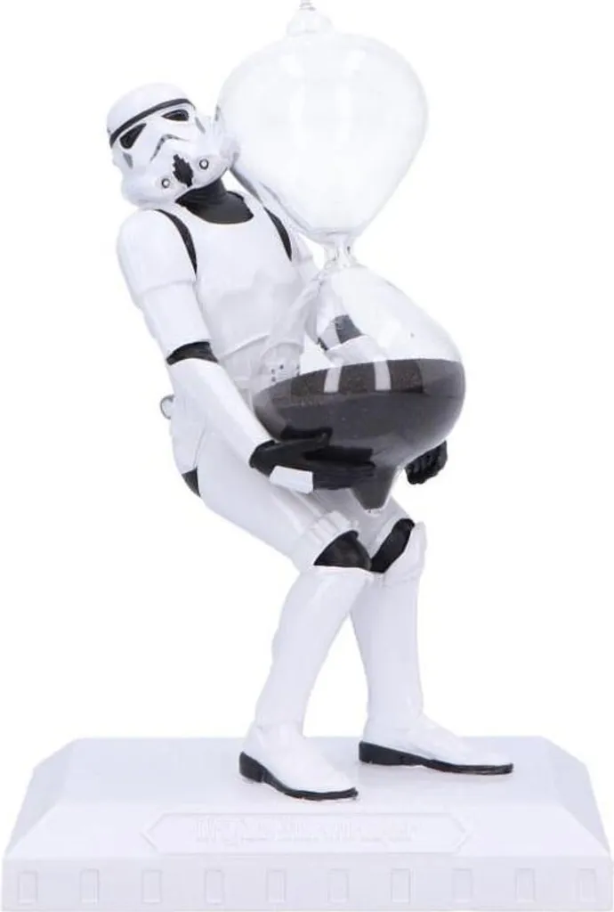 Sablier Décoratif Stormtrooper Time's Up 17 cm en Verre et Résine
