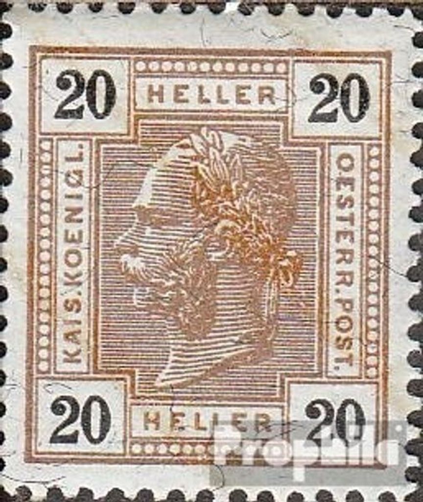 Briefmarken Österreich 1904 Mi 111 gestempelt Franz Joseph