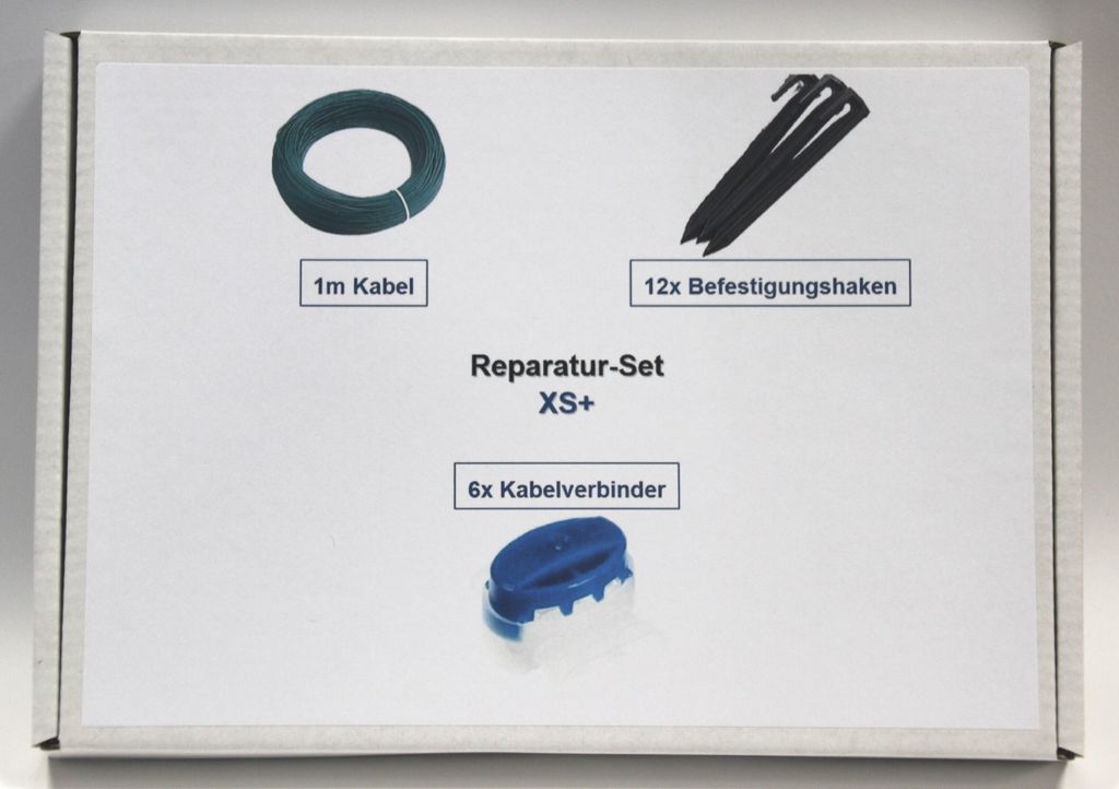 Reparatur-Set XS+ kompatibel mit Yardforce Kabel Haken Verbinder Reparatur Paket Kit Material