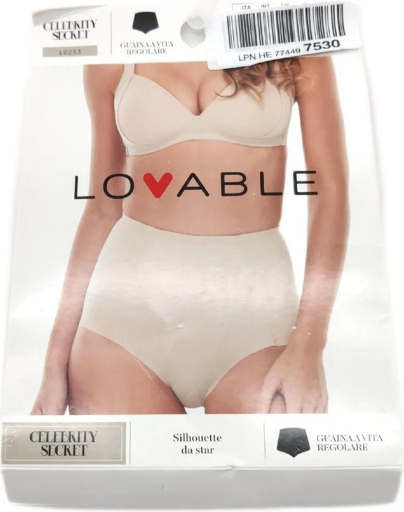 Sous-vêtement Amincissant Lovable Femme Secret XL Beige Ventre et Hanches