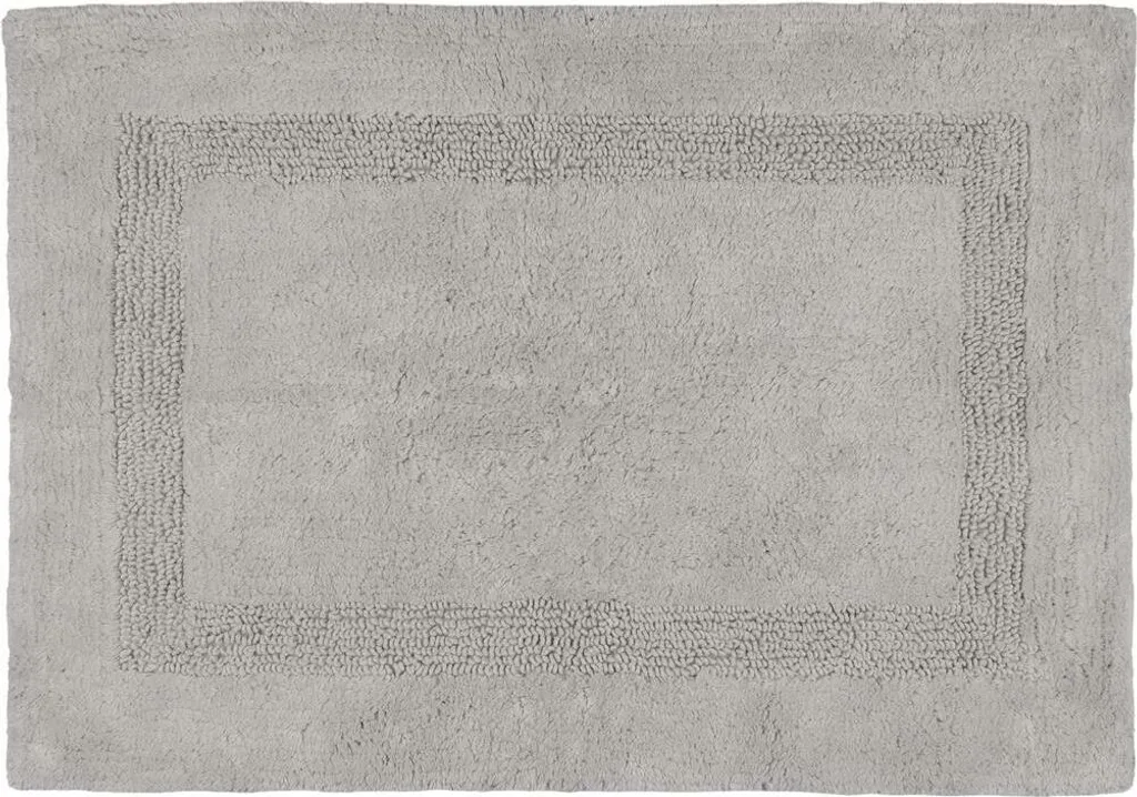 SOFTNESS Tappetino Bagno 50x80 cm Cotone Grigio Taupe Lavabile - 1