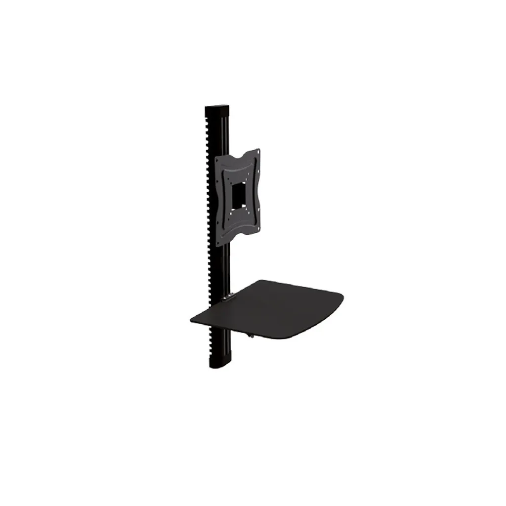 Support mural TV pour salon et chambre, fixation inclinable d'écran 13-37"
