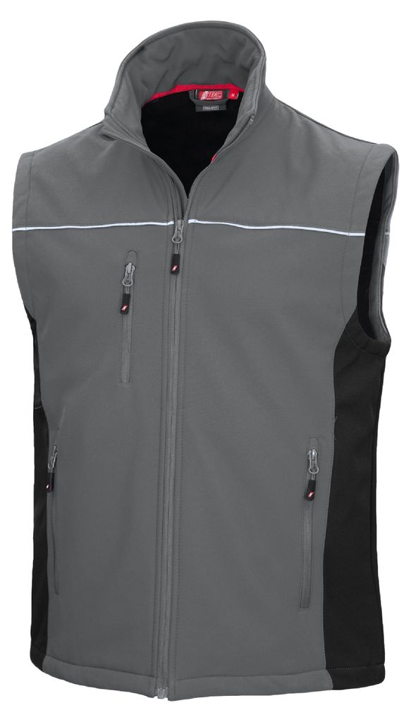 NITRAS Softshellweste MOTION TEX light Gr. 3XL grau