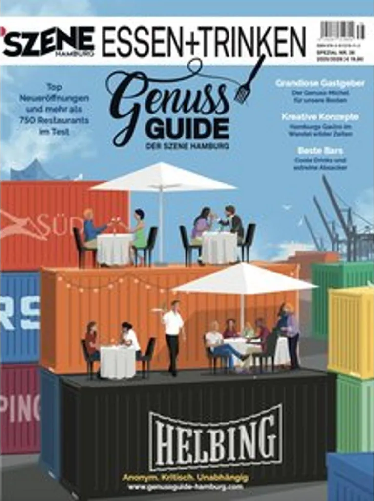Magazine Gastronomie Szene Hamburg Essen + Trinken 38/2025 Broché