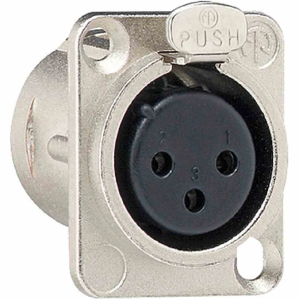 Gira XLR Embase femelle 3 pôles-D 003600 pour connectique audio pro