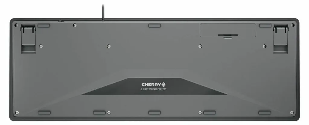 Clavier de bureau Cherry STREAM PROTECT AZERTY noir idéal pour poste partagé - 2