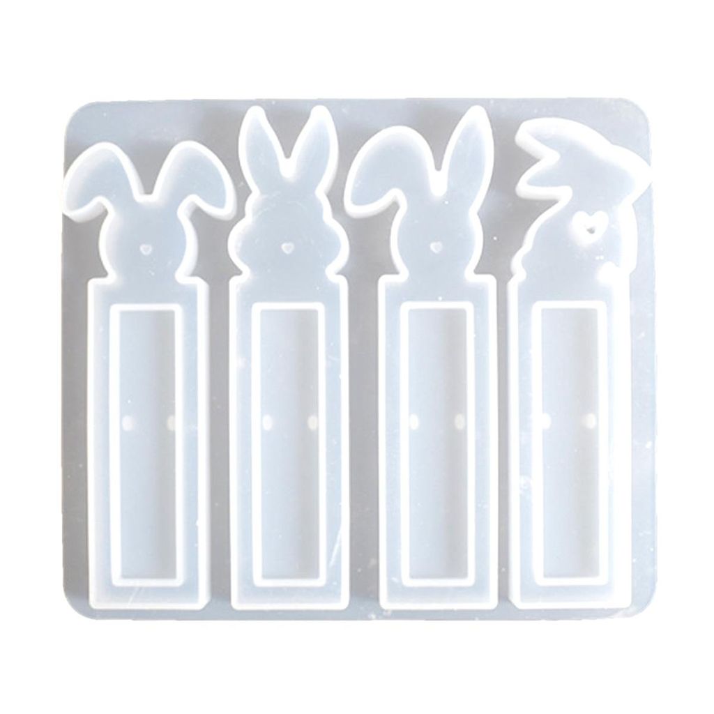 Oster Silikonformen 4er Set, Hasenform zum Gießen von Gips, kreativ für Geldgeschenke & Deko