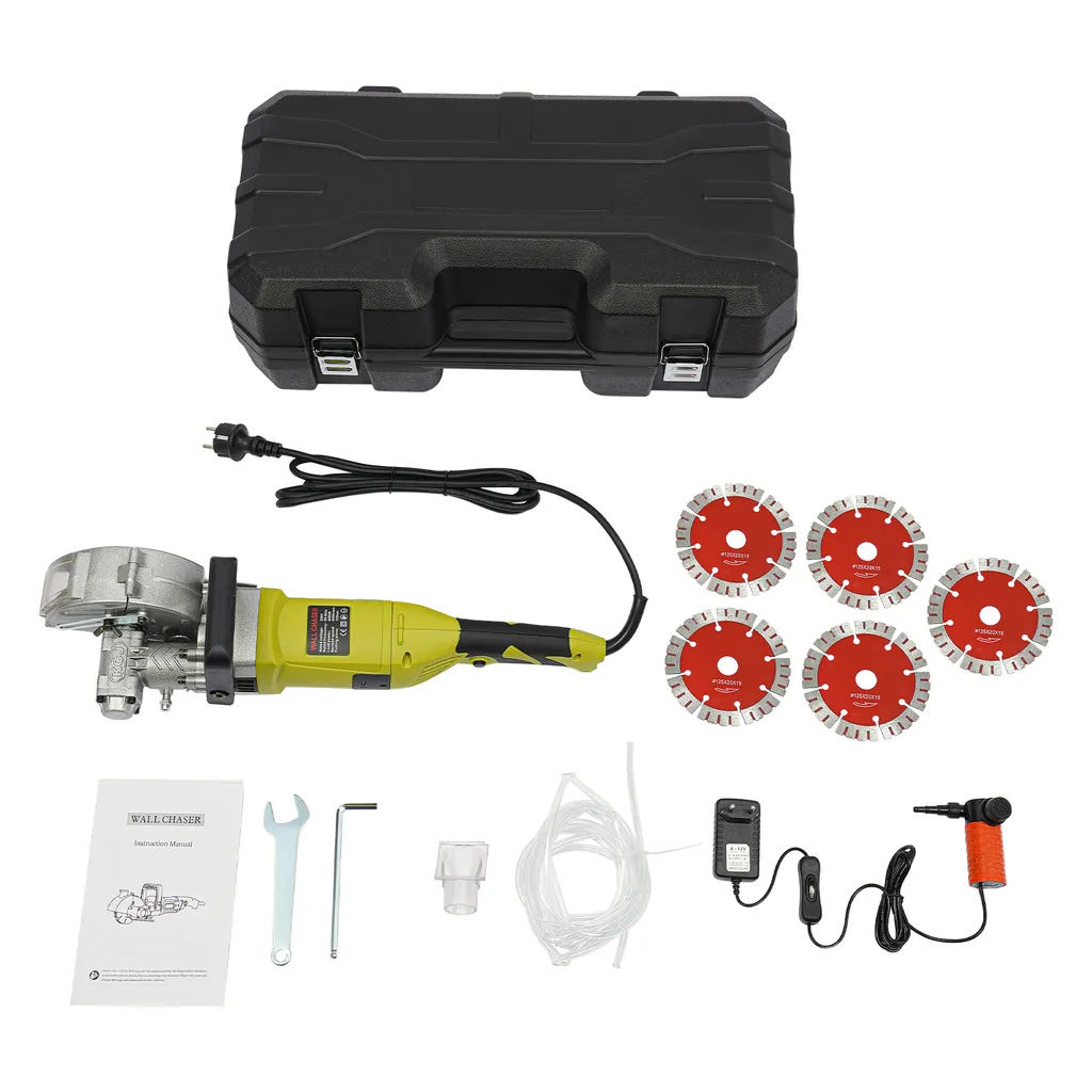 Rainureuse béton laser avec profondeur réglable - Machine à découper 133mm - 2
