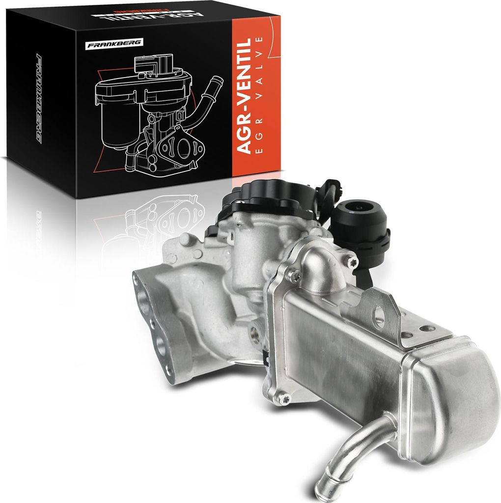 Frankberg 1x AGR-Ventil Abgasrückführungsventil für Citroën C4 Grand Picasso I II I MPV C5 III III Break C8 Ford Peugeot