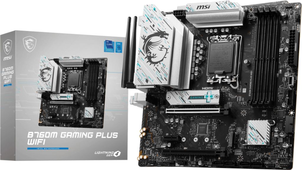 Msi 7D99-017R B760M Gaming Plus Wifi Produktbild 