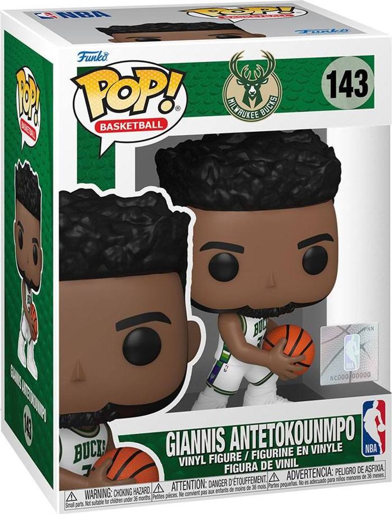 Figurka winylowa Funko POP! NBA Bucks Giannis - Edycja Immagine del prodotto 