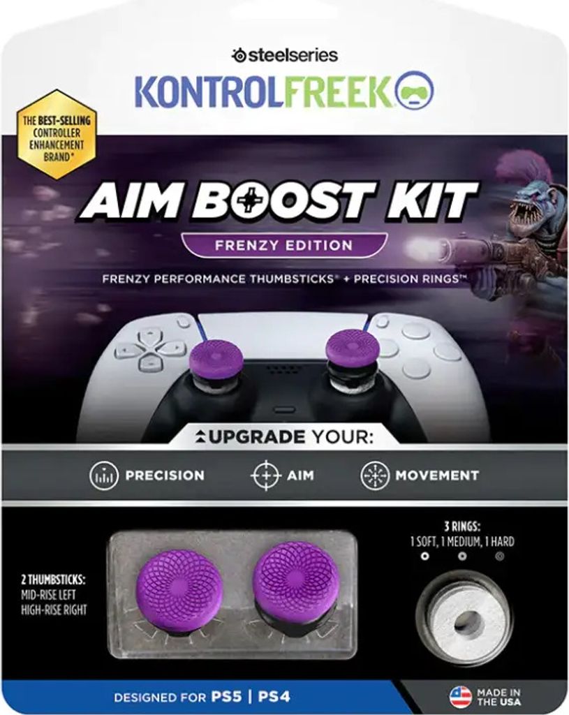 Zubehr KontrolFreek Performance Thumbsticks + Przisionsringe Fenzy Edition