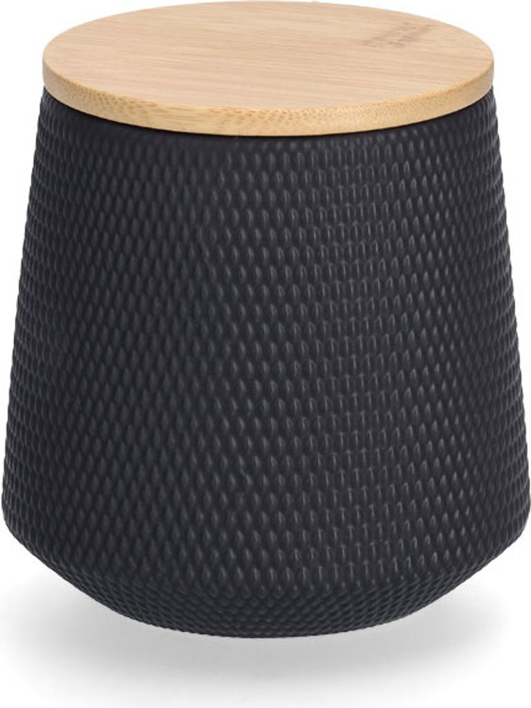 Keramikbehälter mit Bambusdeckel, 580 ml