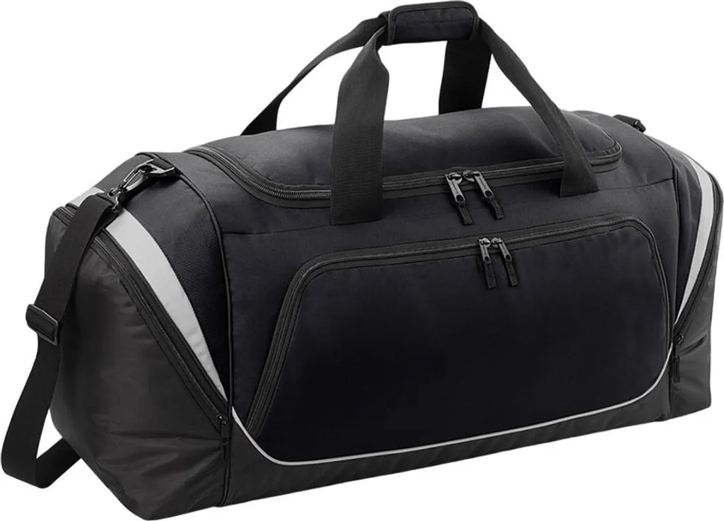 Quadra Pro Team Jumbo PC6510 - Sac de sport Noir et Gris clair résistant