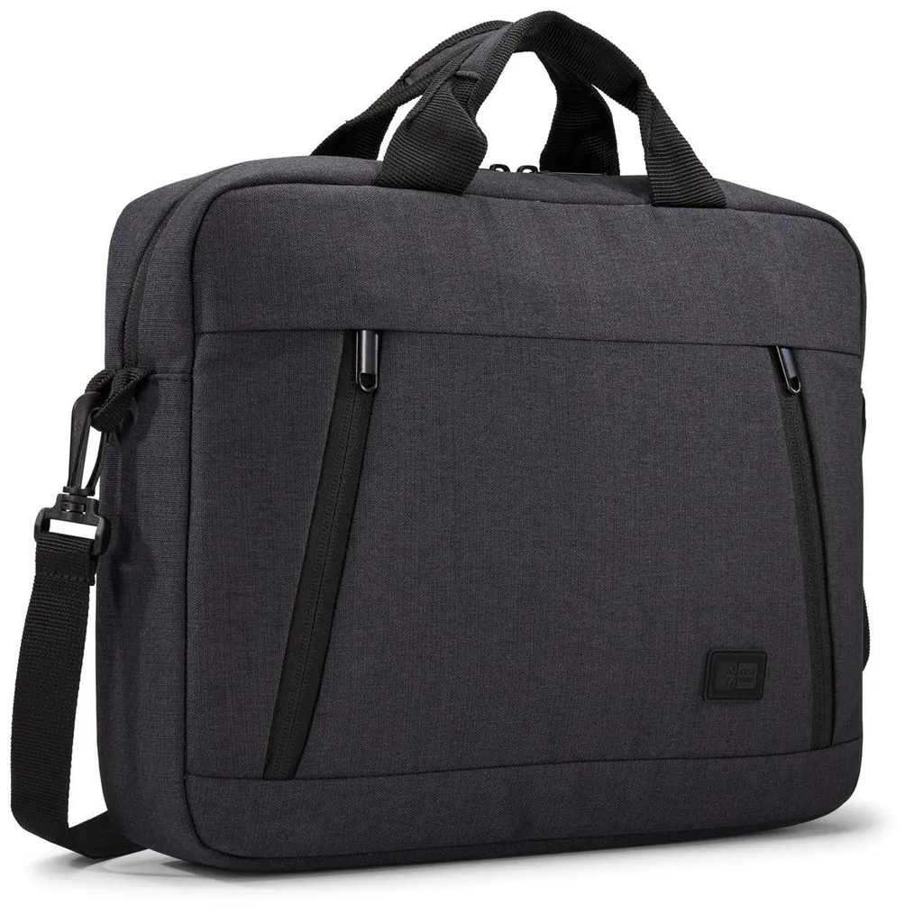 Sacoche ultra-fine Case Logic Huxton HUXA-213 pour PC 13.3 en tissu chiné