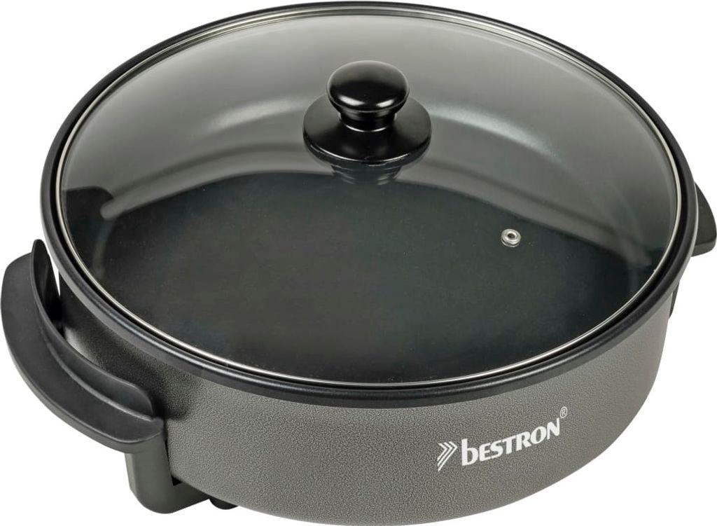 Bestron Elektrische Partypfanne XL AHP1800Z Schwarz